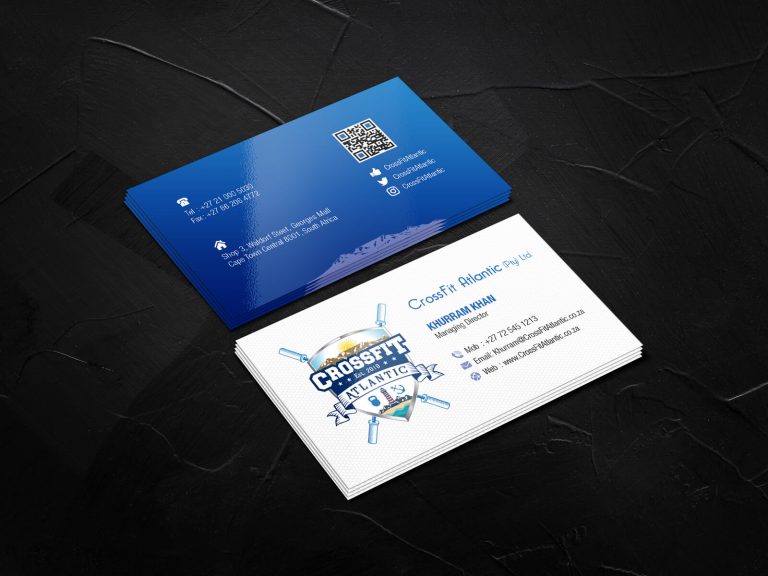 CrossFit Atlantic | Business Card and Letterhead