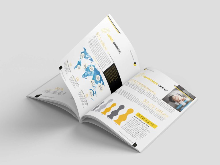 Panorama Annual Report Template - Faruk Design